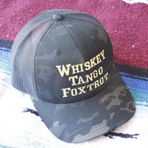 Whiskey Tango Foxtrot Camo Hat